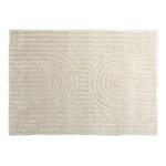 Paris Prix Tapis Déco Texturé  Niklas  160x230cm Blanc