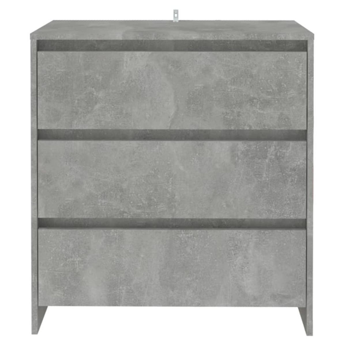 VIDAXL Buffet Gris beton 70x41x75 cm Bois d'ingenierie