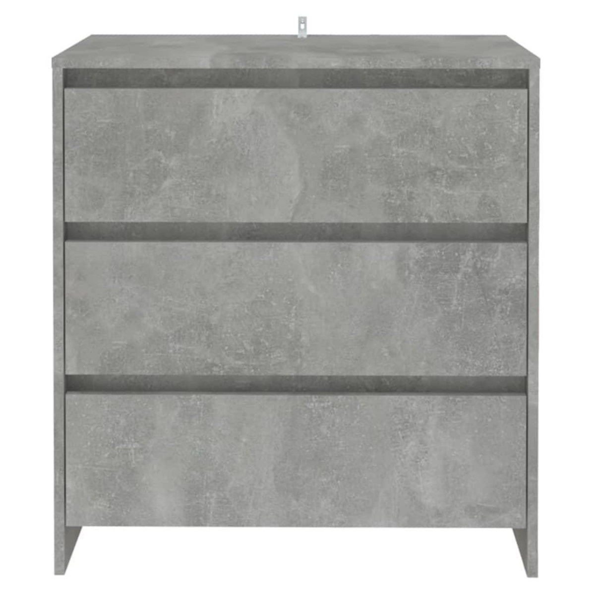 VIDAXL Buffet Gris beton 70x41x75 cm Bois d'ingenierie
