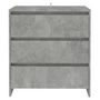 Voir la diapositive 3 : VIDAXL Buffet Gris beton 70x41x75 cm Bois d'ingenierie