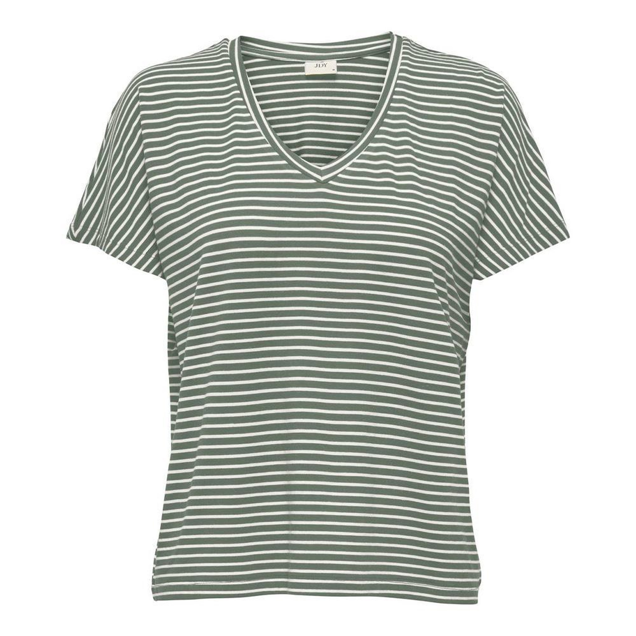 Voir la diapositive 1 : JACQUELINE DE YONG T-shirt Vert à rayures Femme JDY Issy
