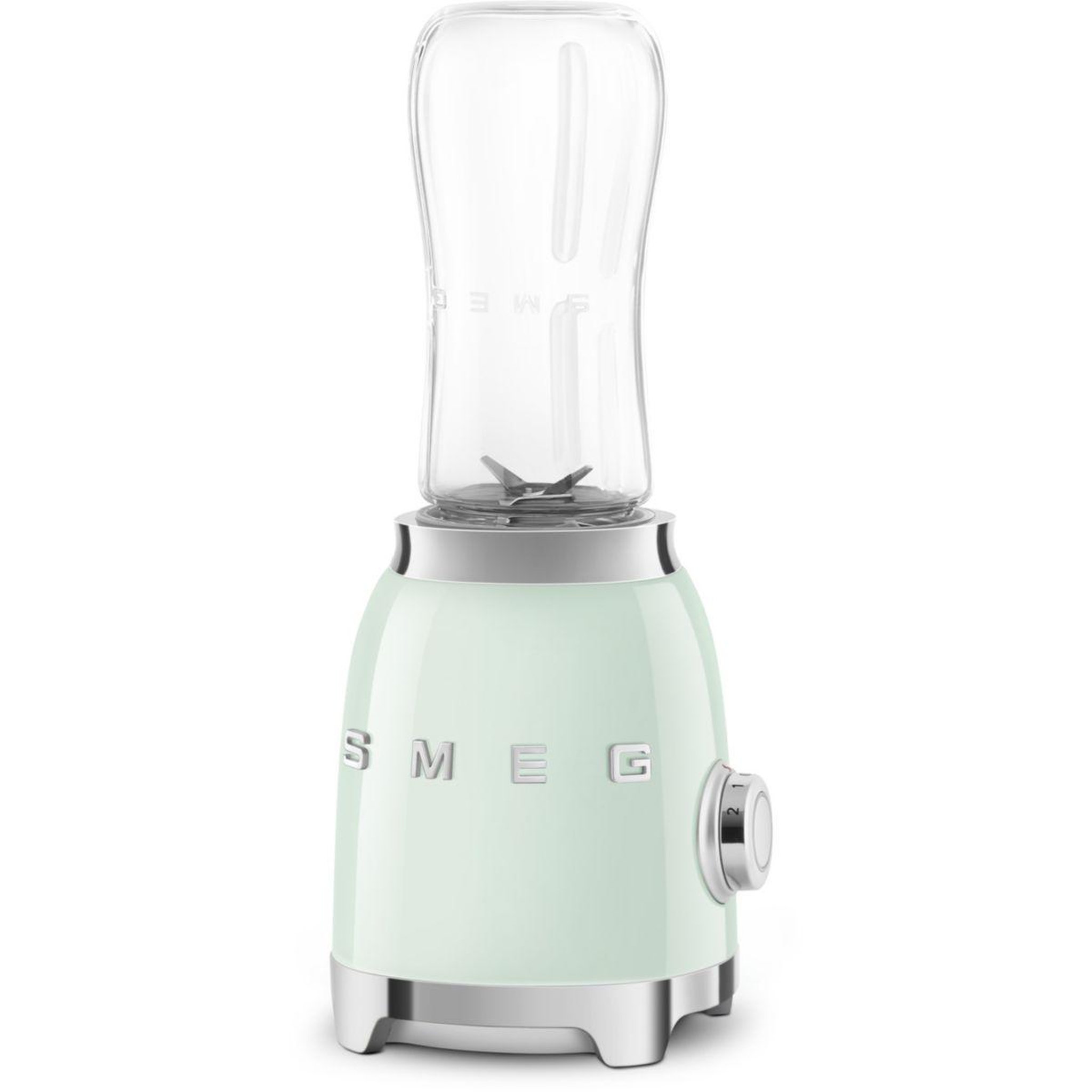 Voir la diapositive 3 : SMEG Blender pbf01pgeu mini vert d'eau