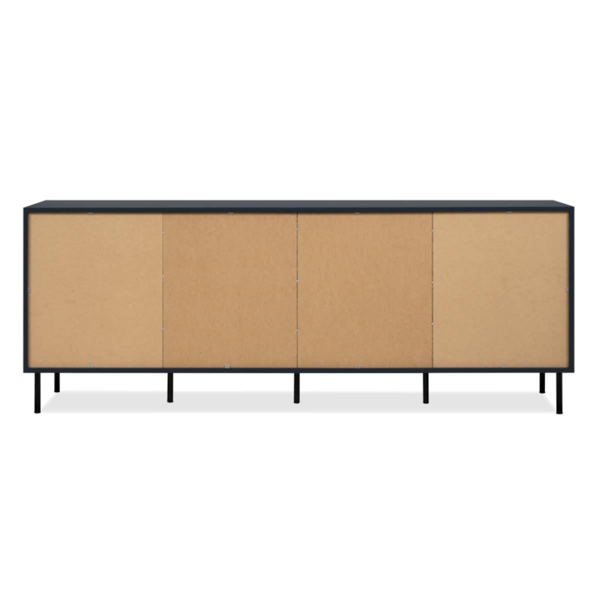 CONCEPT USINE Buffet bas avec rangements 180 cm LANZAROTE