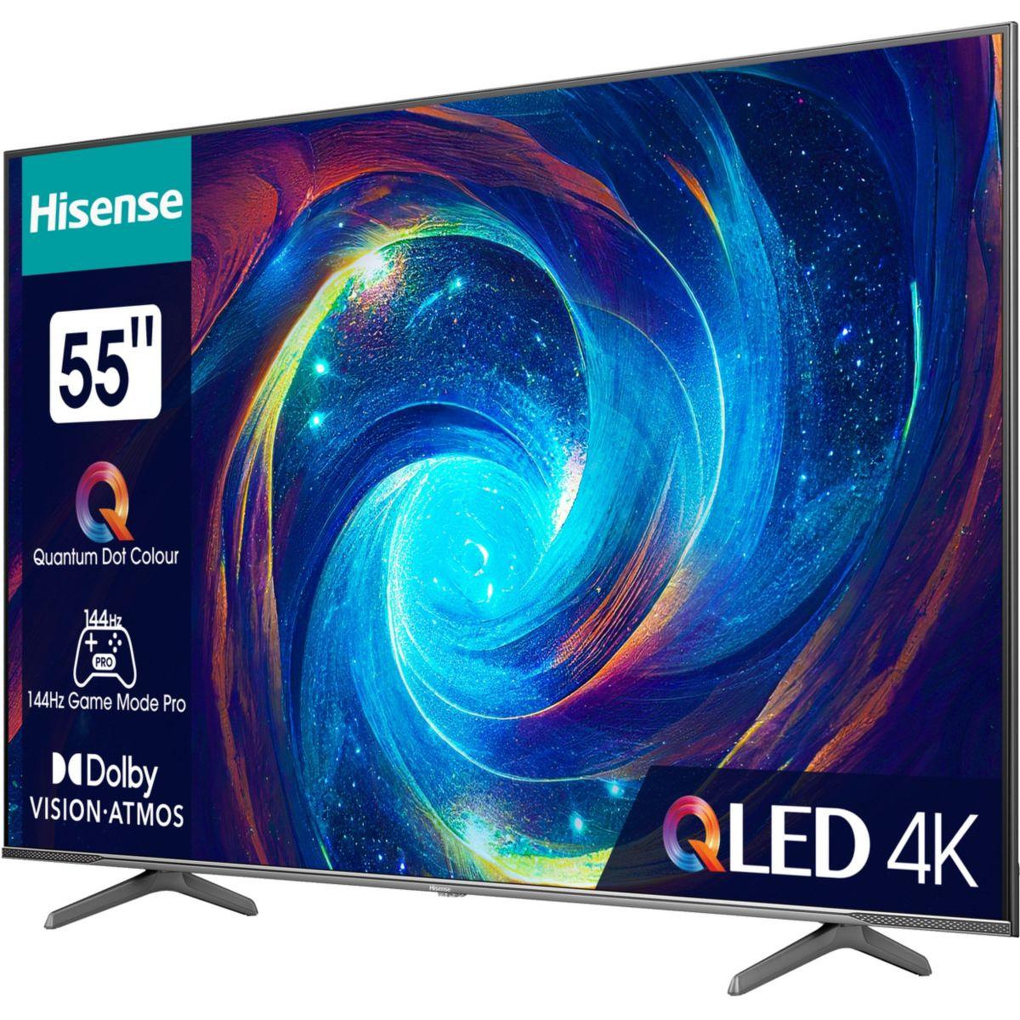 Voir la diapositive 4 : Hisense TV QLED 55E7KQ PRO 2023