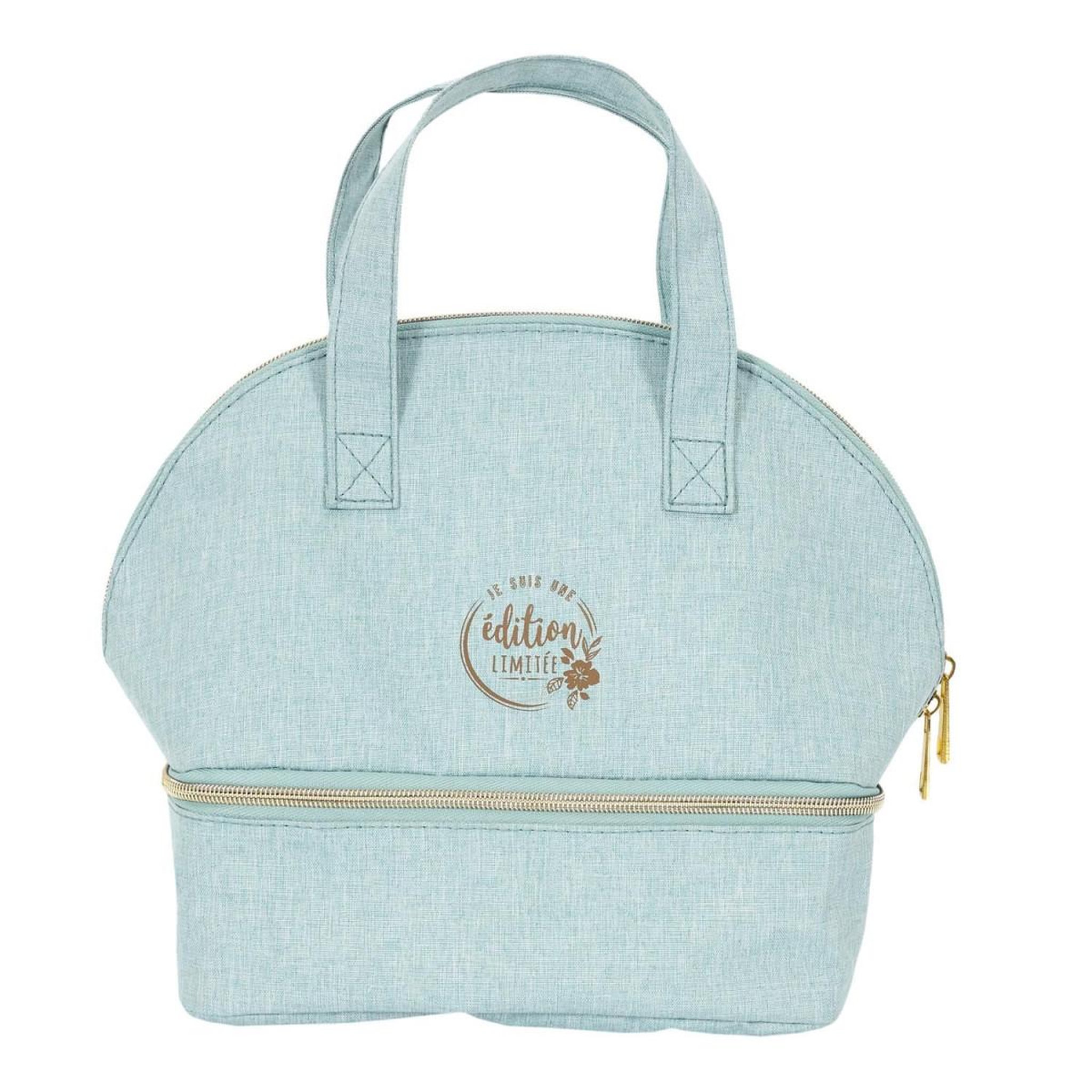 Voir la diapositive 2 : COOK CONCEPT Sac Fraîcheur 2 Compartiments  Lady Boss  27cm Bleu