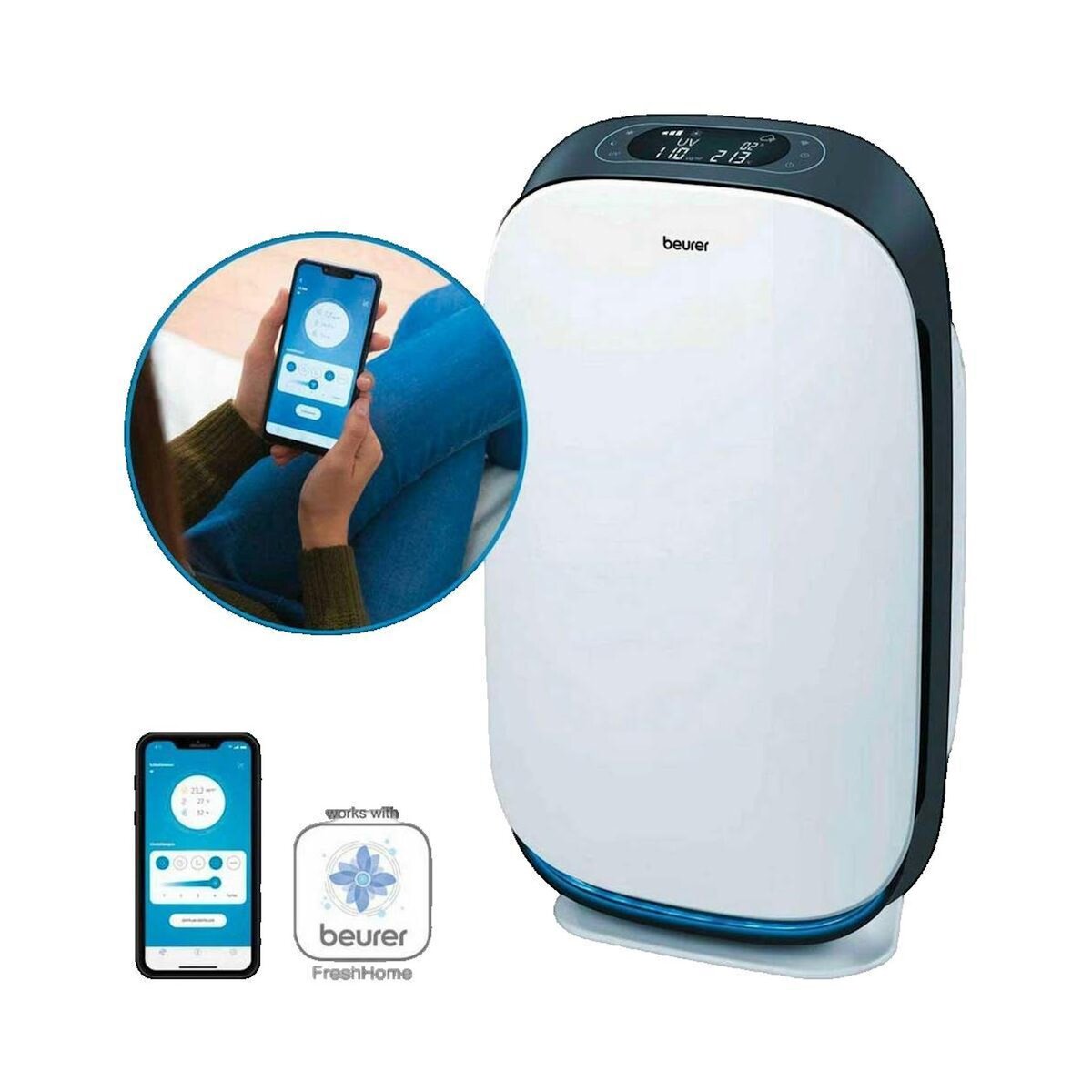 Beurer Purificateur d'air Beurer LR 500 avec système de filtration triple couche