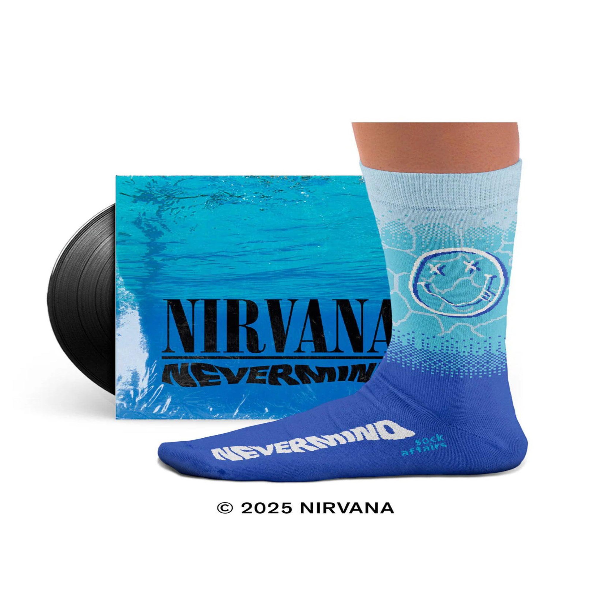 Voir la diapositive 4 : SOCK AFFAIRS Chaussettes nirvana, nevermind