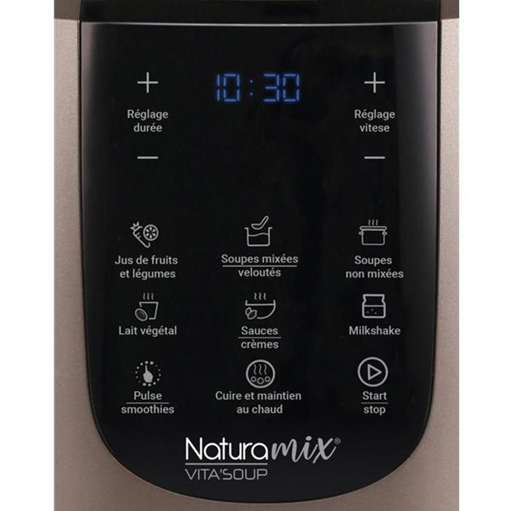 Voir la diapositive 2 : NATURAMIX Blender 2.5l 2300w - vitasoup