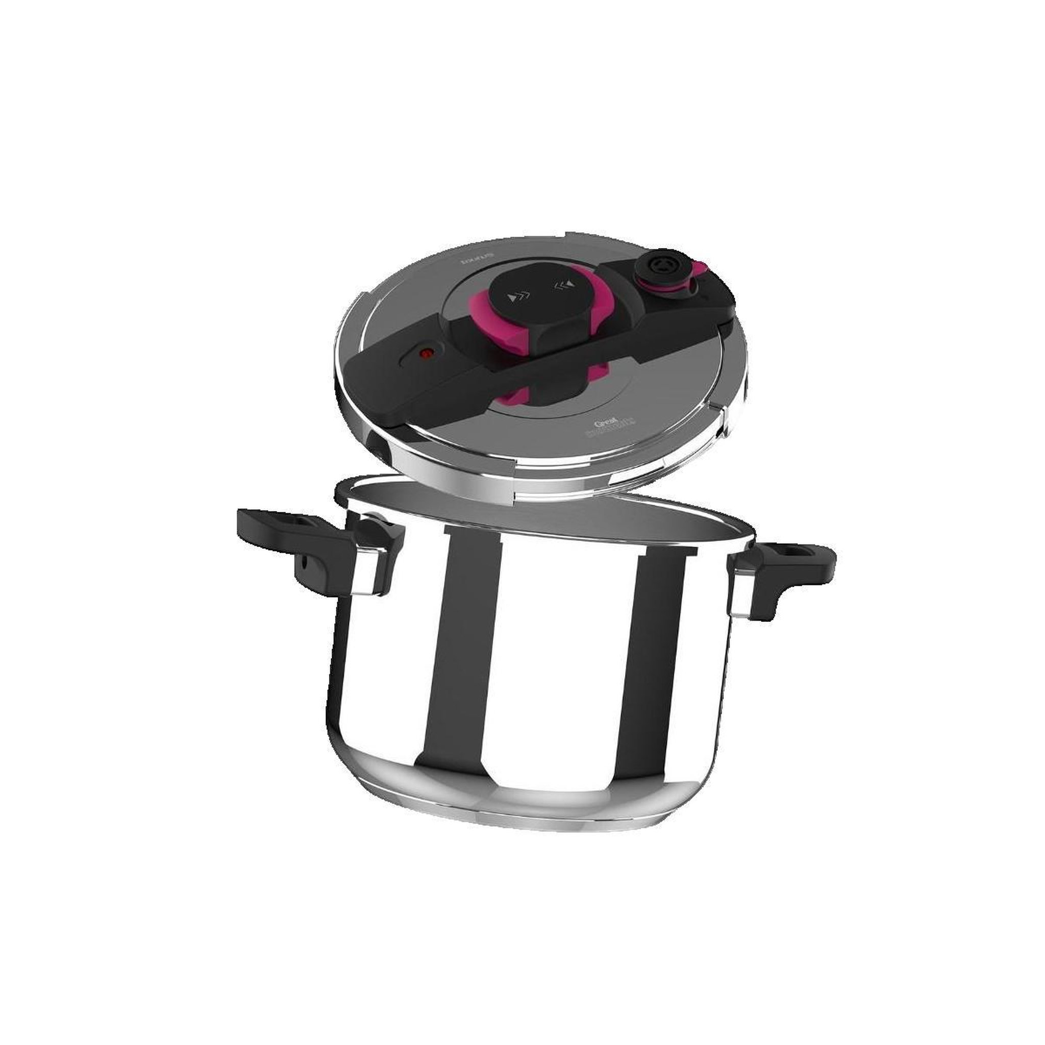 Voir la diapositive 2 : Taurus Autocuiseur Taurus Great Moments Superrapid 6 litres Acier inoxydable