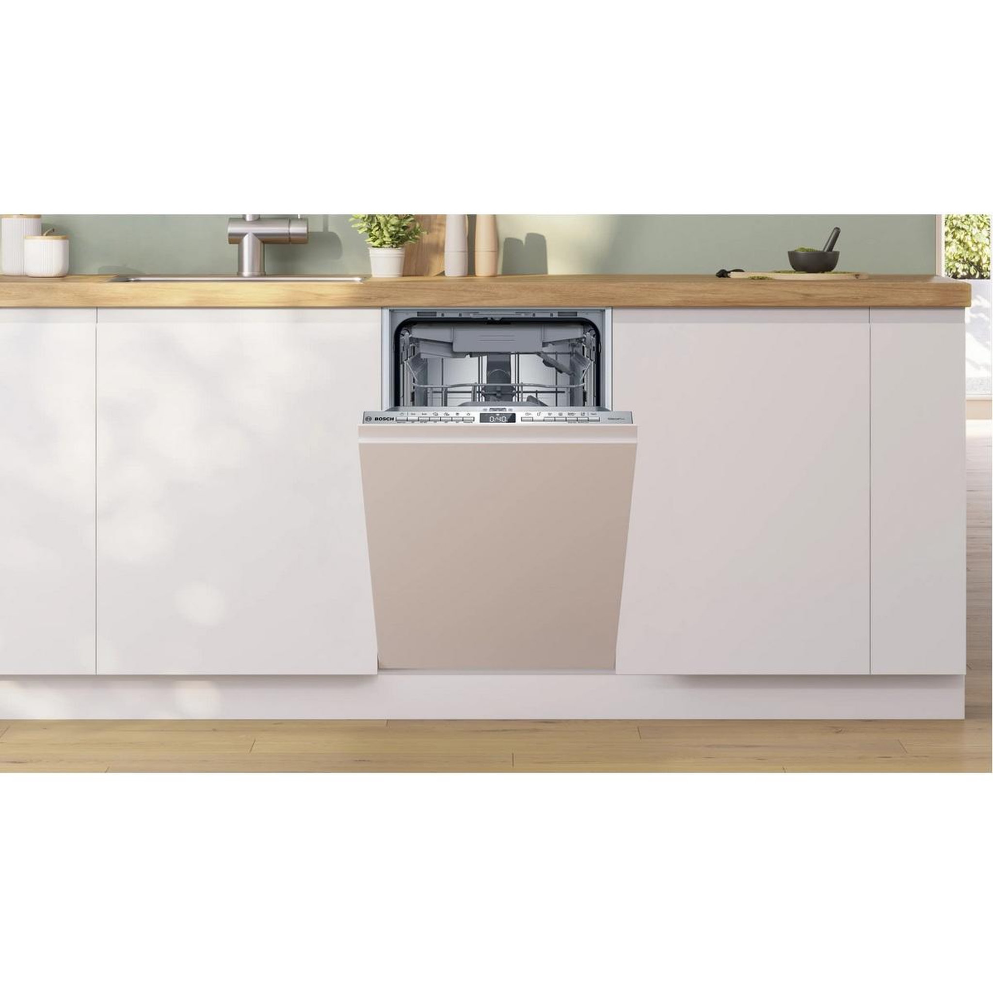Voir la diapositive 3 : BOSCH Lave-vaisselle 45cm 10 couverts tout intégrable - spv4emx11e