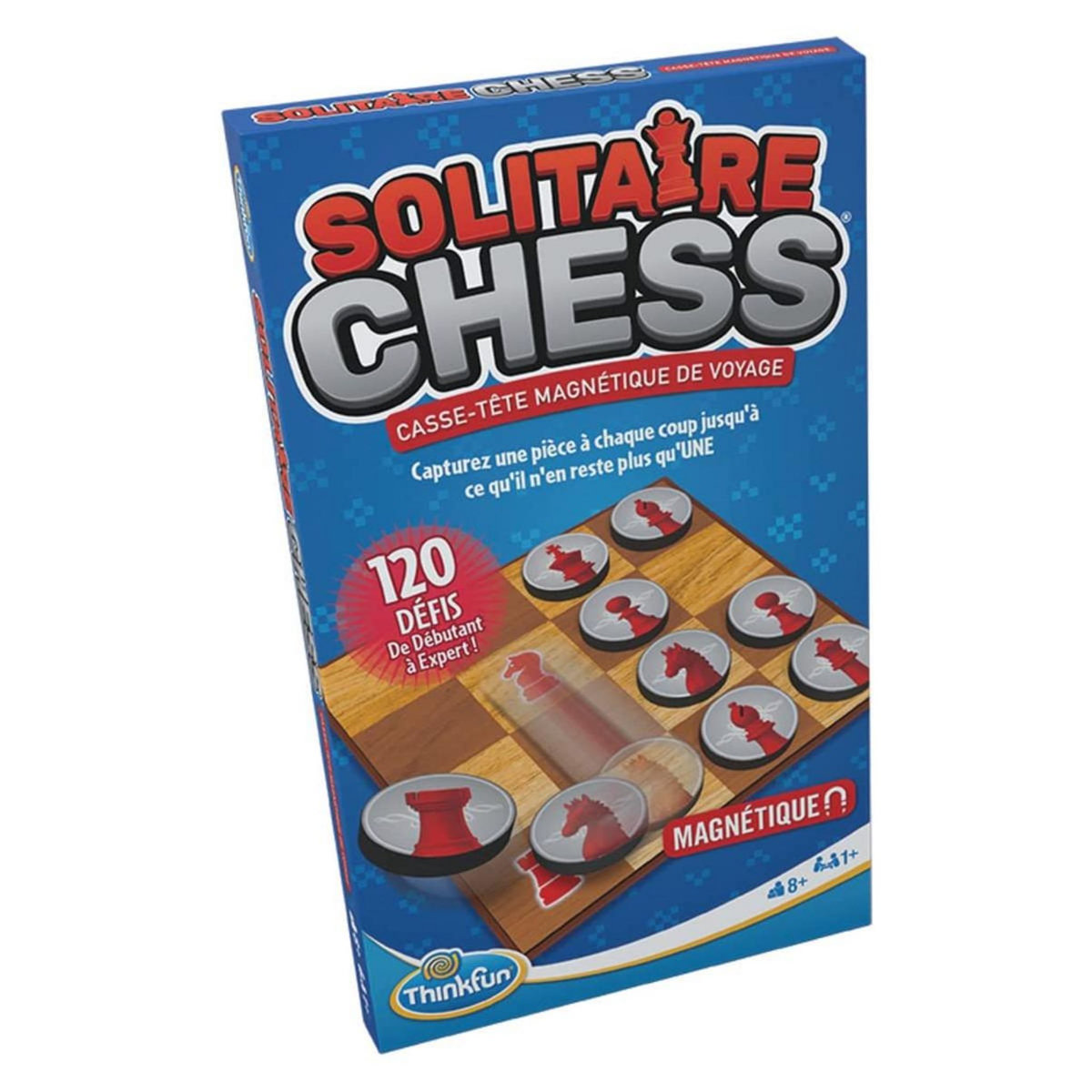 Thinkfun jeux magnetique solitaire chess