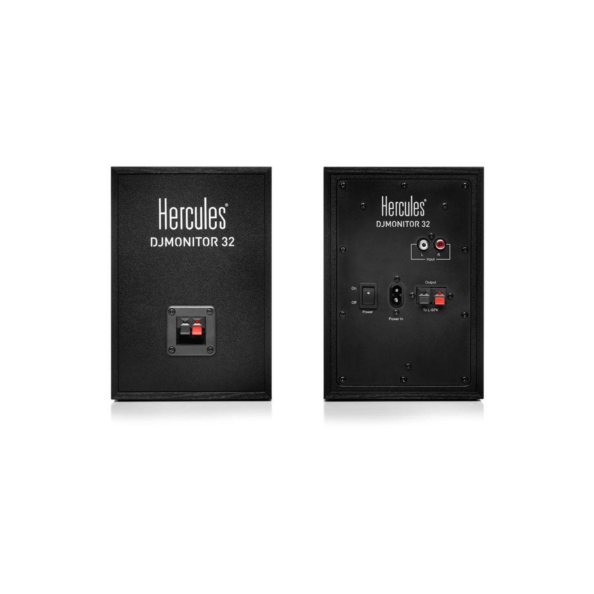 Voir la diapositive 5 : Hercules Enceinte bibliothèque dj monitor 32
