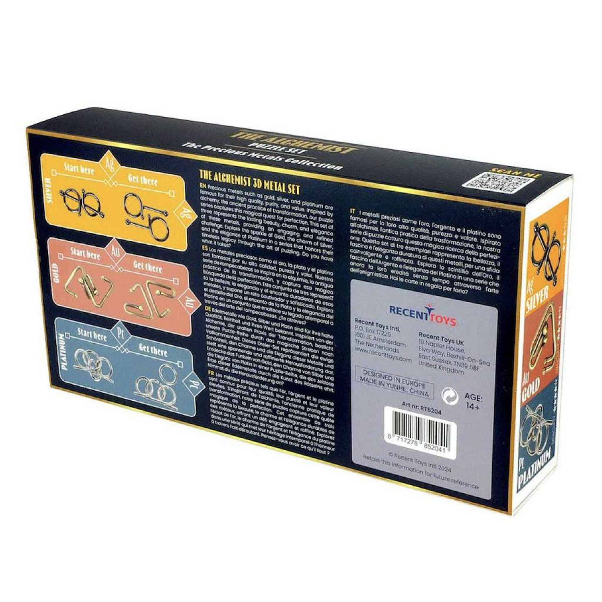 Voir la diapositive 2 : Recent Toys Set de casse-tetes the alchemist - smart games