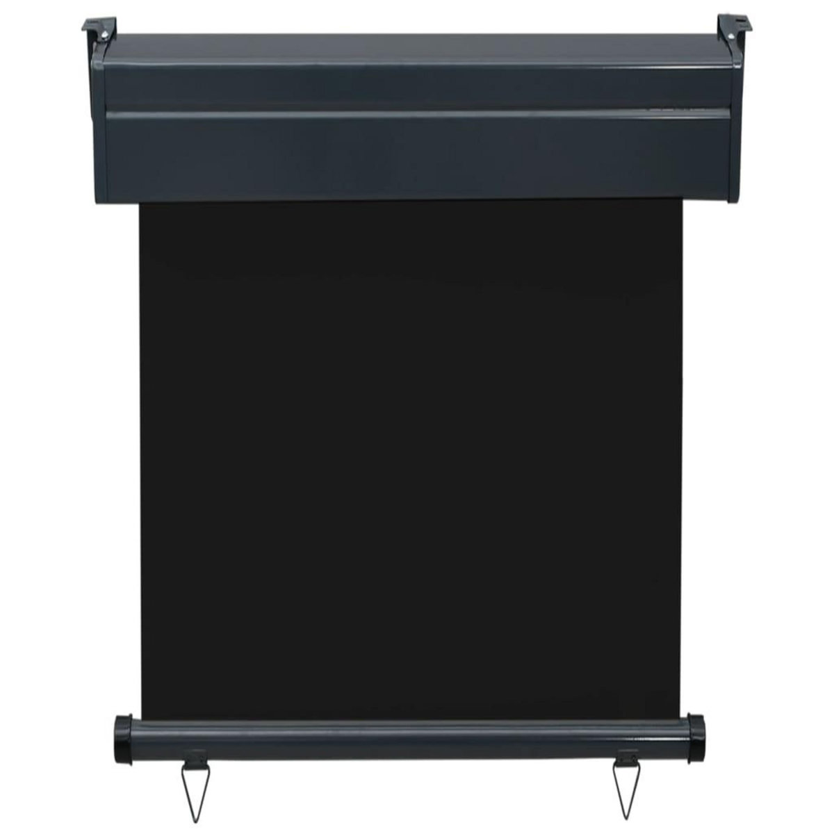 VIDAXL Auvent lateral de balcon 65x250 cm noir
