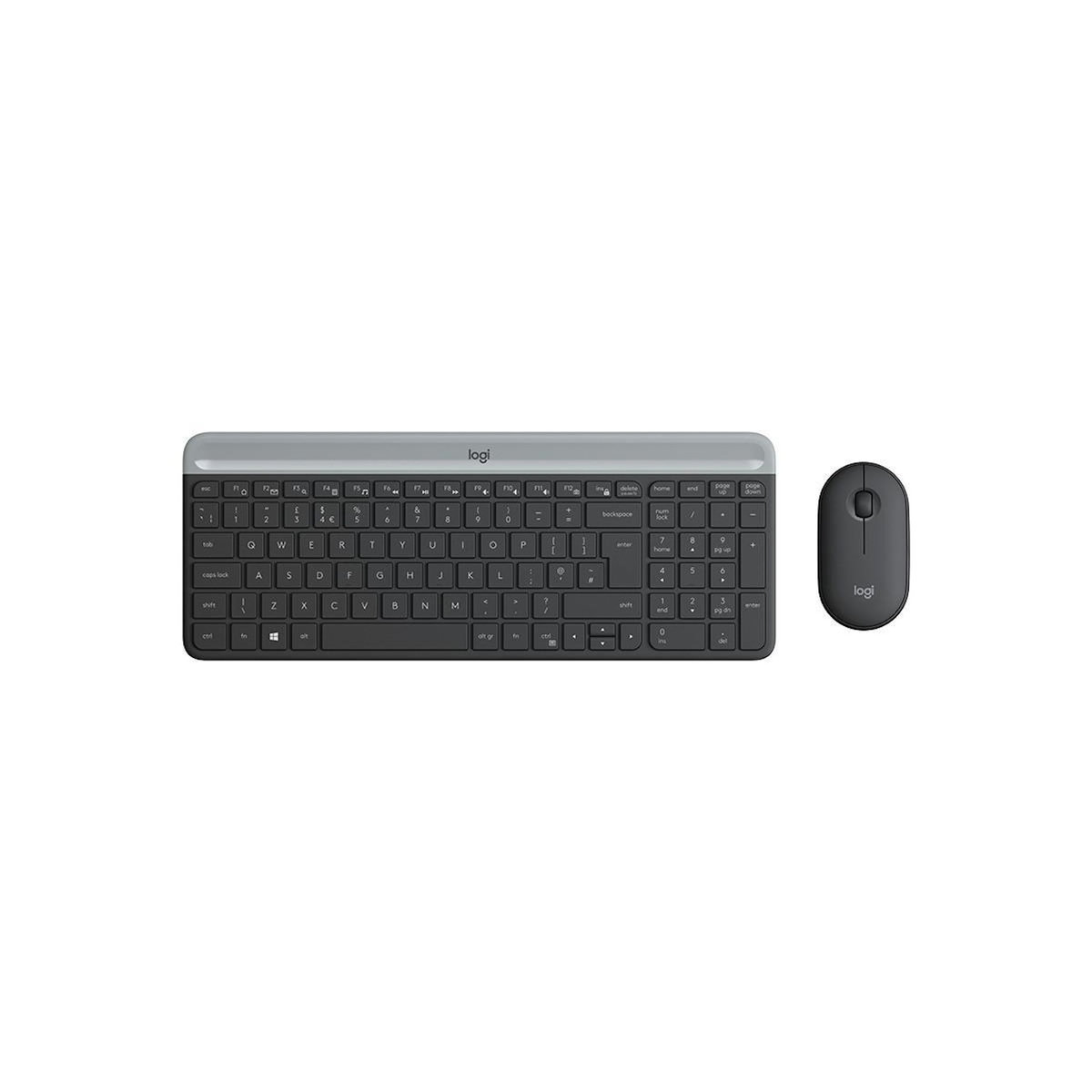 Logitech Logitech MK470 clavier USB QWERTY Italien Graphite
