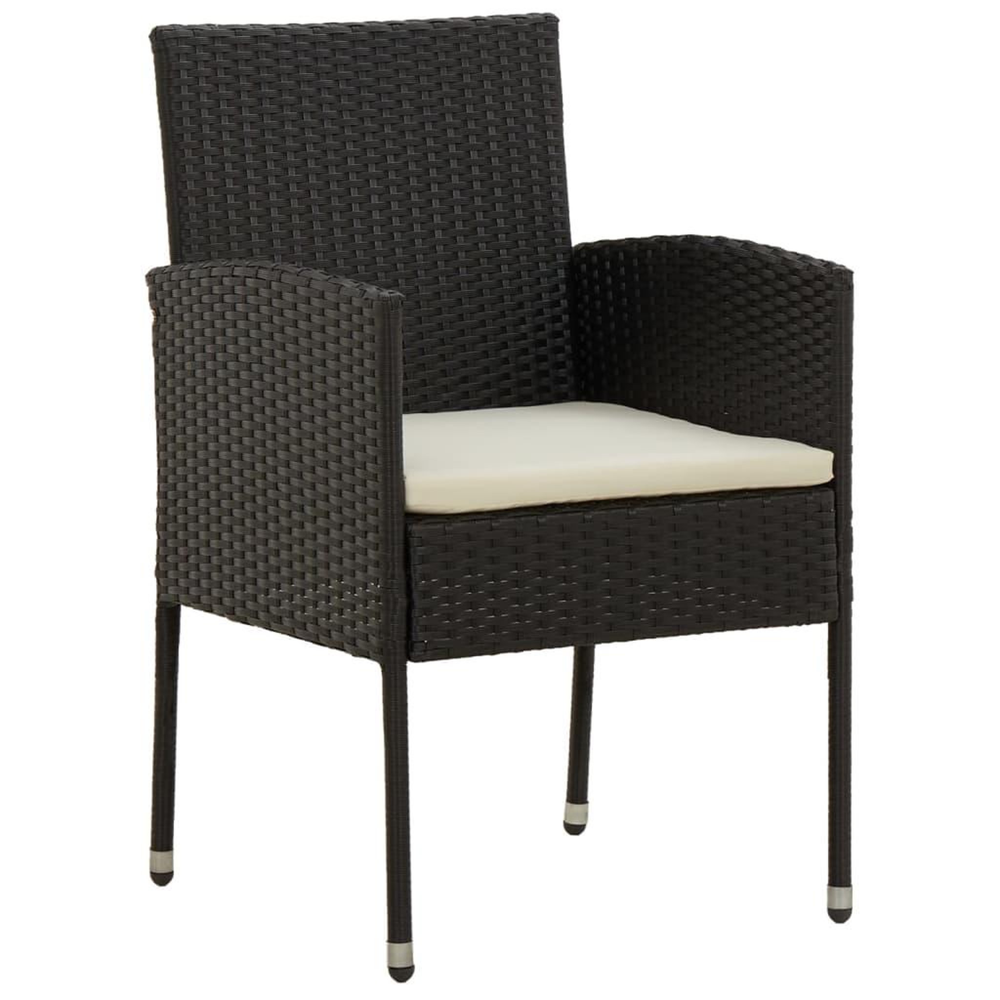 Voir la diapositive 4 : VIDAXL Ensemble a manger d'exterieur 9 pcs Resine tressee Noir