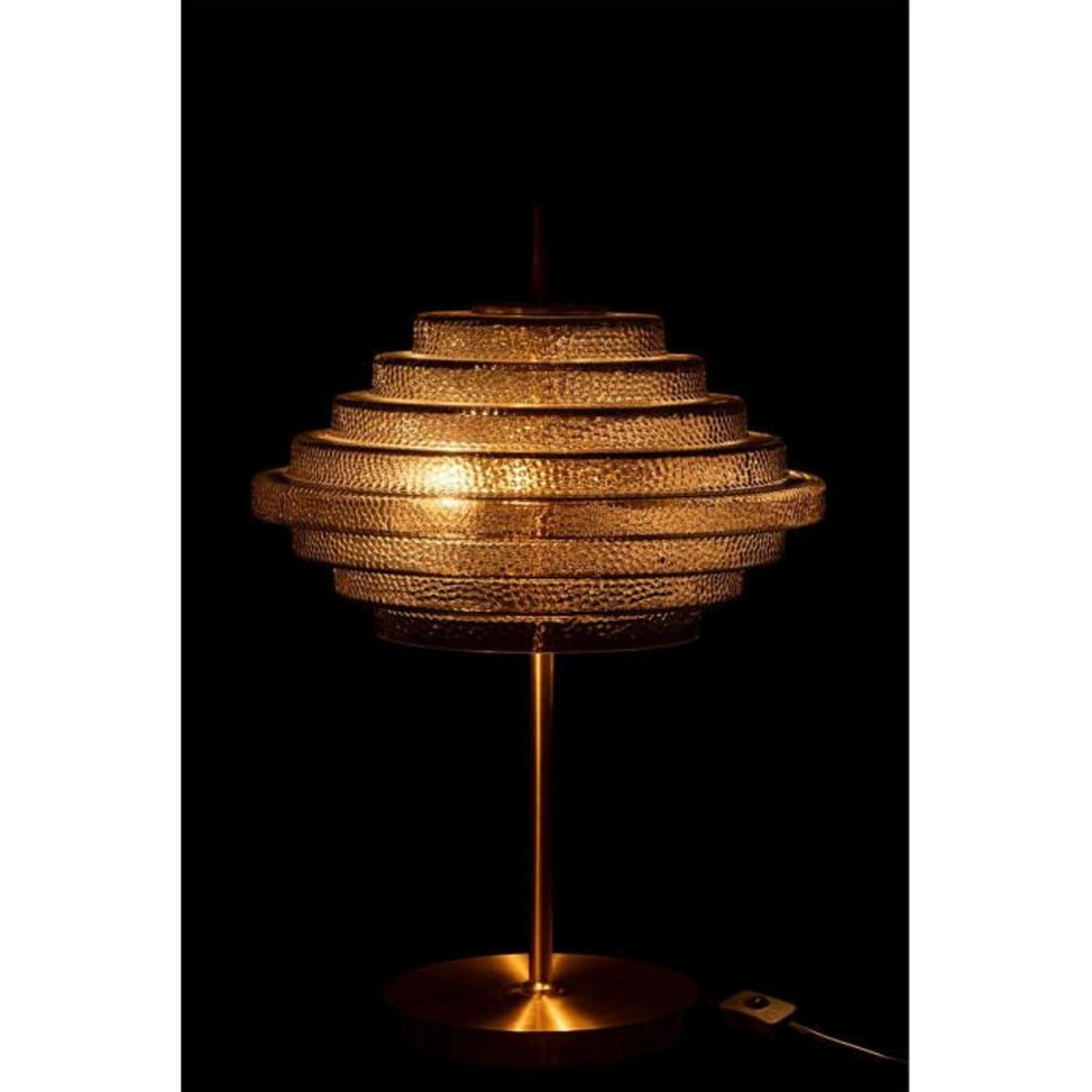 Paris Prix Lampe à Poser Design  Merla  54cm Fumé