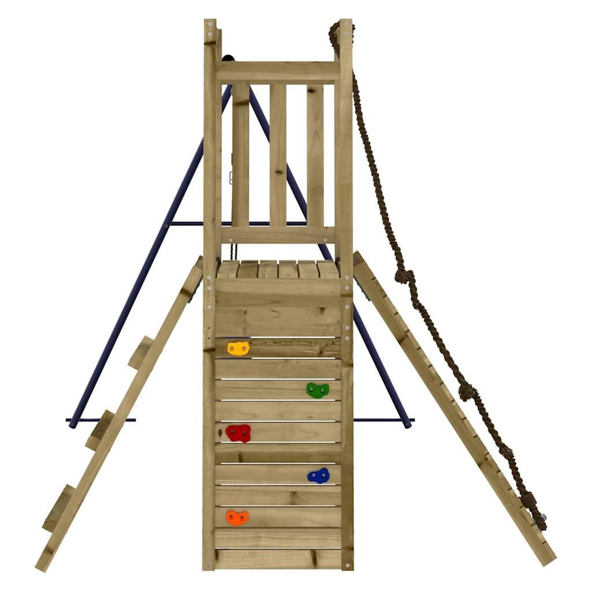 Voir la diapositive 4 : VIDAXL Aire de jeux d'exterieur bois de pin impregne