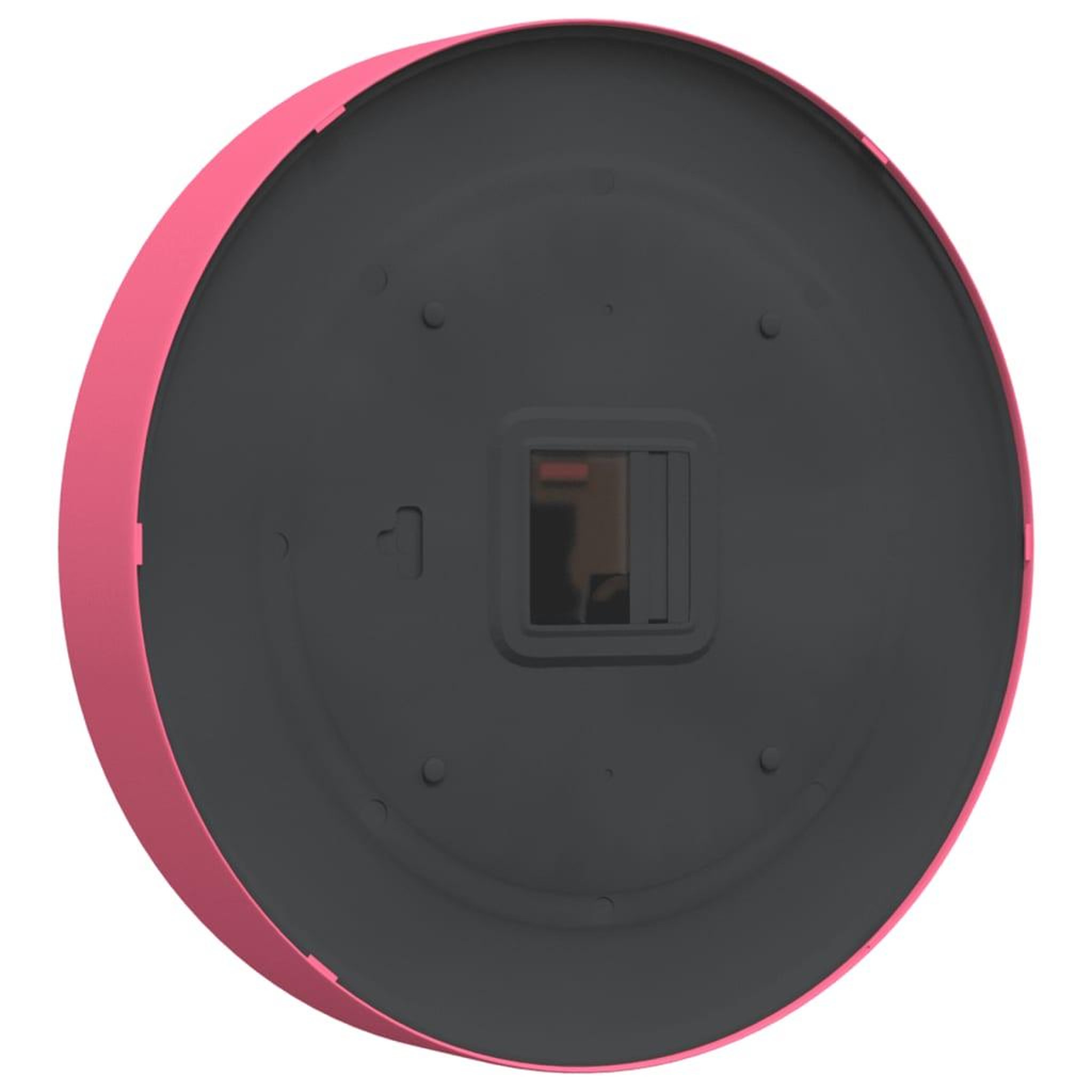 Voir la diapositive 5 : VIDAXL Horloge murale rose Ø25,5 cm polystyrene et verre