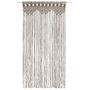 Voir la diapositive 2 : VIDAXL Rideau en macrame Taupe 140x240 cm Coton