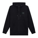 UMBRO Sweat Zippé  Homme Umbro Sherpa. Coloris disponibles : Noir