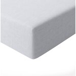 Home collection Drap housse 180x200cm bonnet:30cm 100%coton bio 57 fils coton bio uni