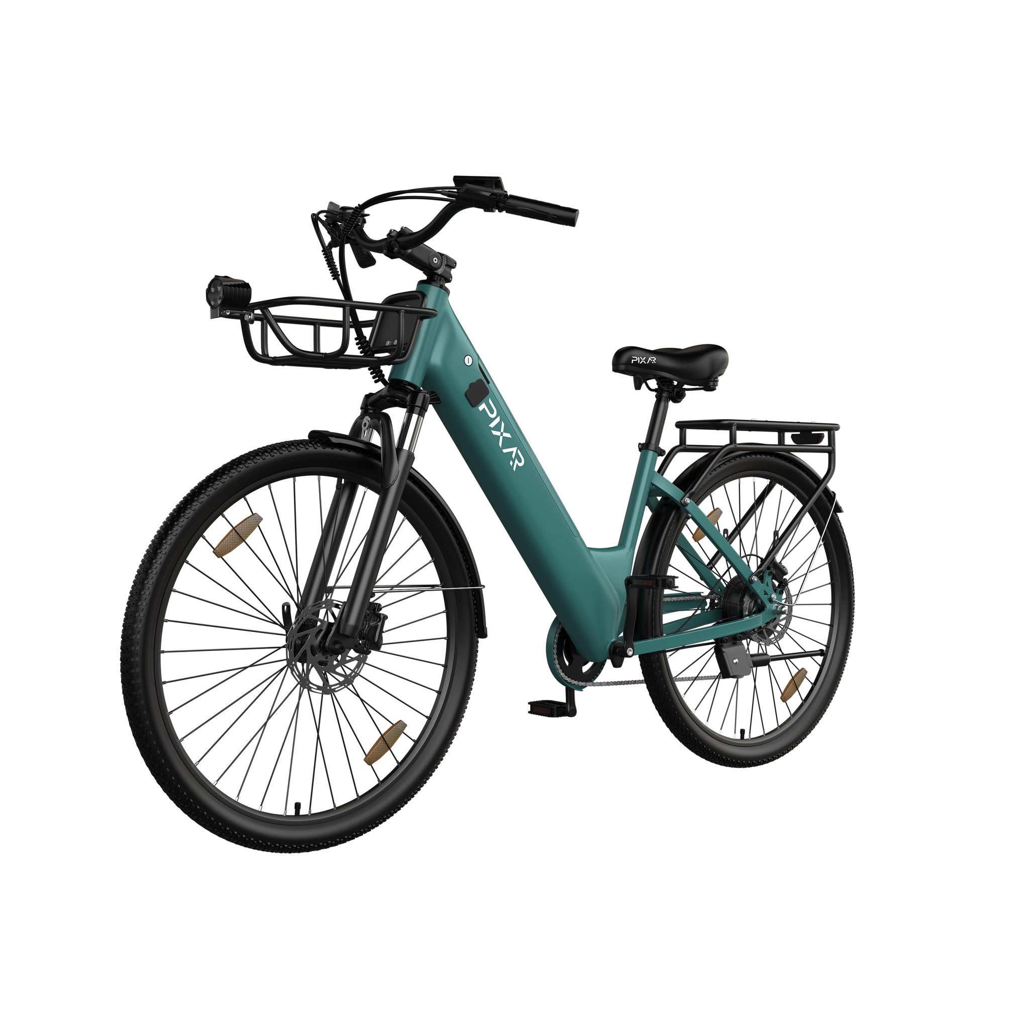 PIXAR Vélo électrique pixar c1 pro. Coloris disponibles : Noir, Blanc, Vert, Bleu