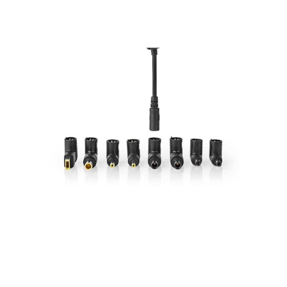 NEDIS Adaptateur pour ordinateur portable 90 W | 18.5 / 19 / 19.5 / 20 V DC | NEDIS - NBAU9001FBK
