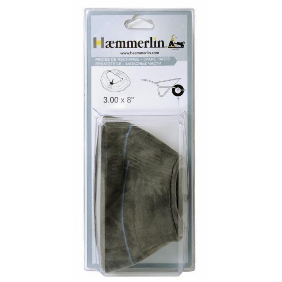 Haemmerlin Chambre à air Ø 355 mm pour brouettes KIT et START