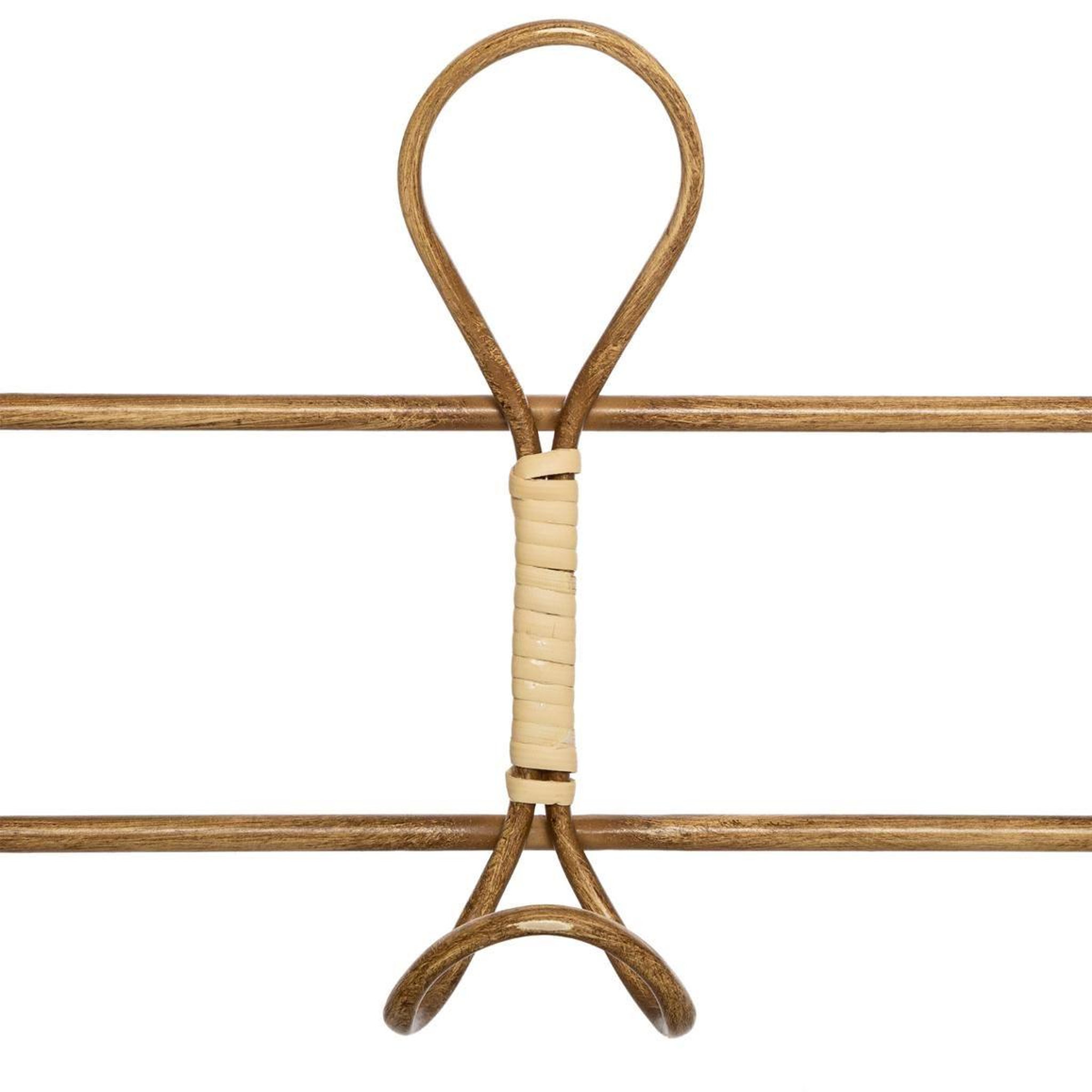 Voir la diapositive 3 : ATMOSPHERA Patère 5 crochets en métal  ilana  76cm or