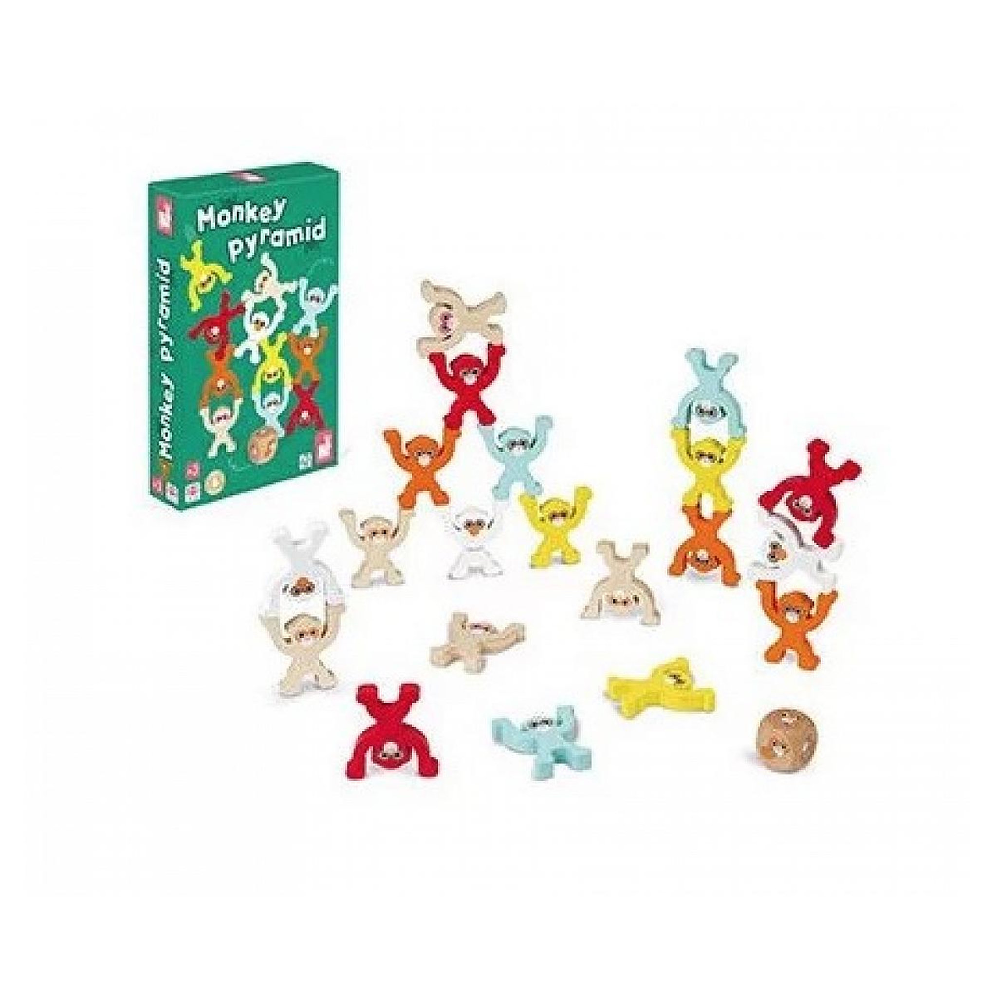 Voir la diapositive 3 : JANOD jeux Monkey Pyramide
