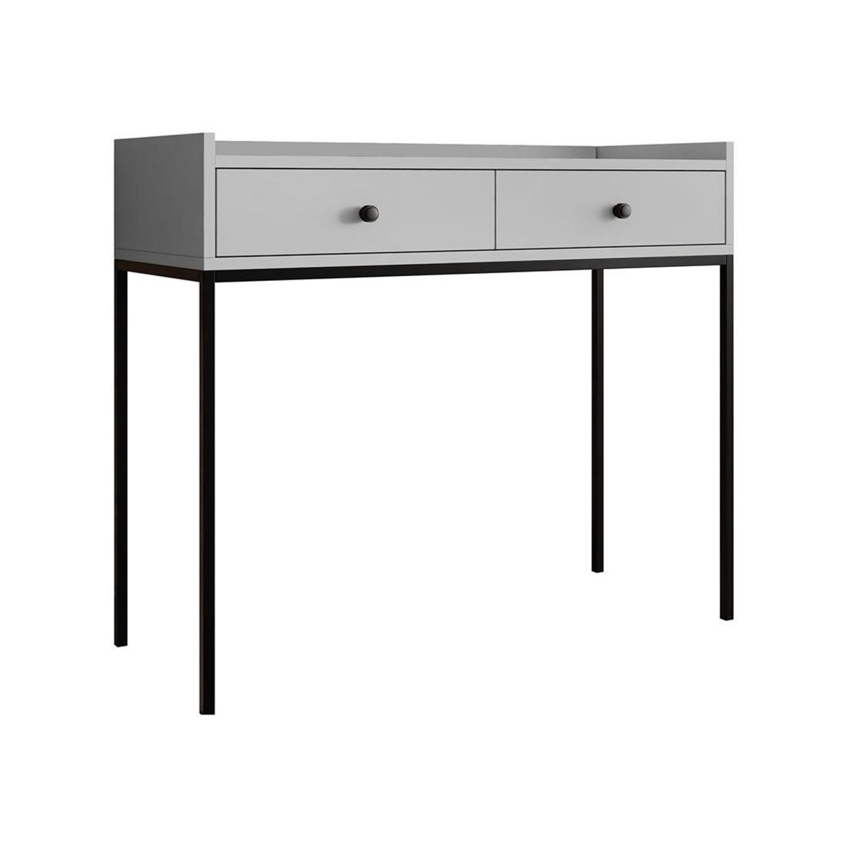 BEST MOBILIER Filipo - console - gris - 100 cm