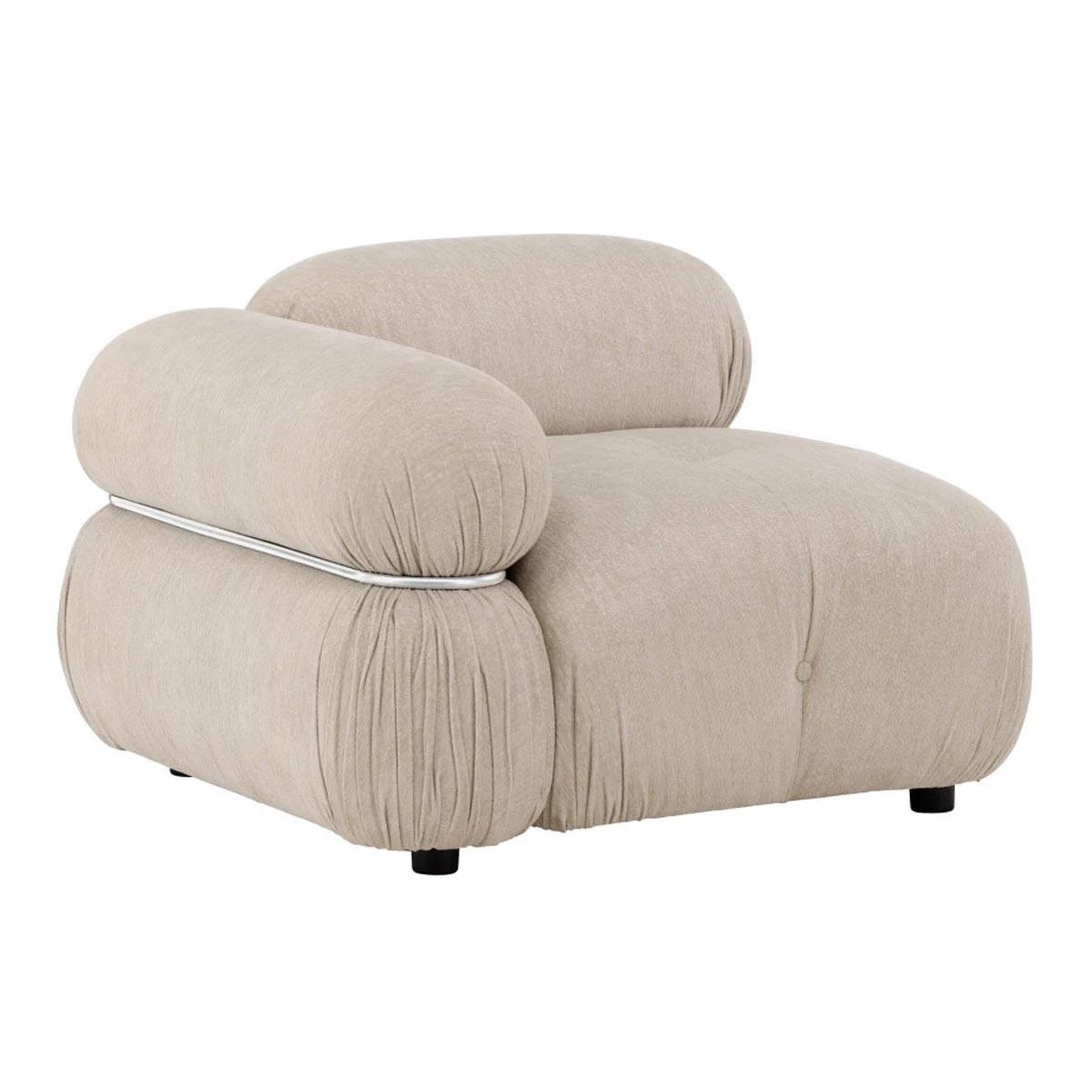 Paris Prix Module canapé d'angle droit  mika  95cm beige