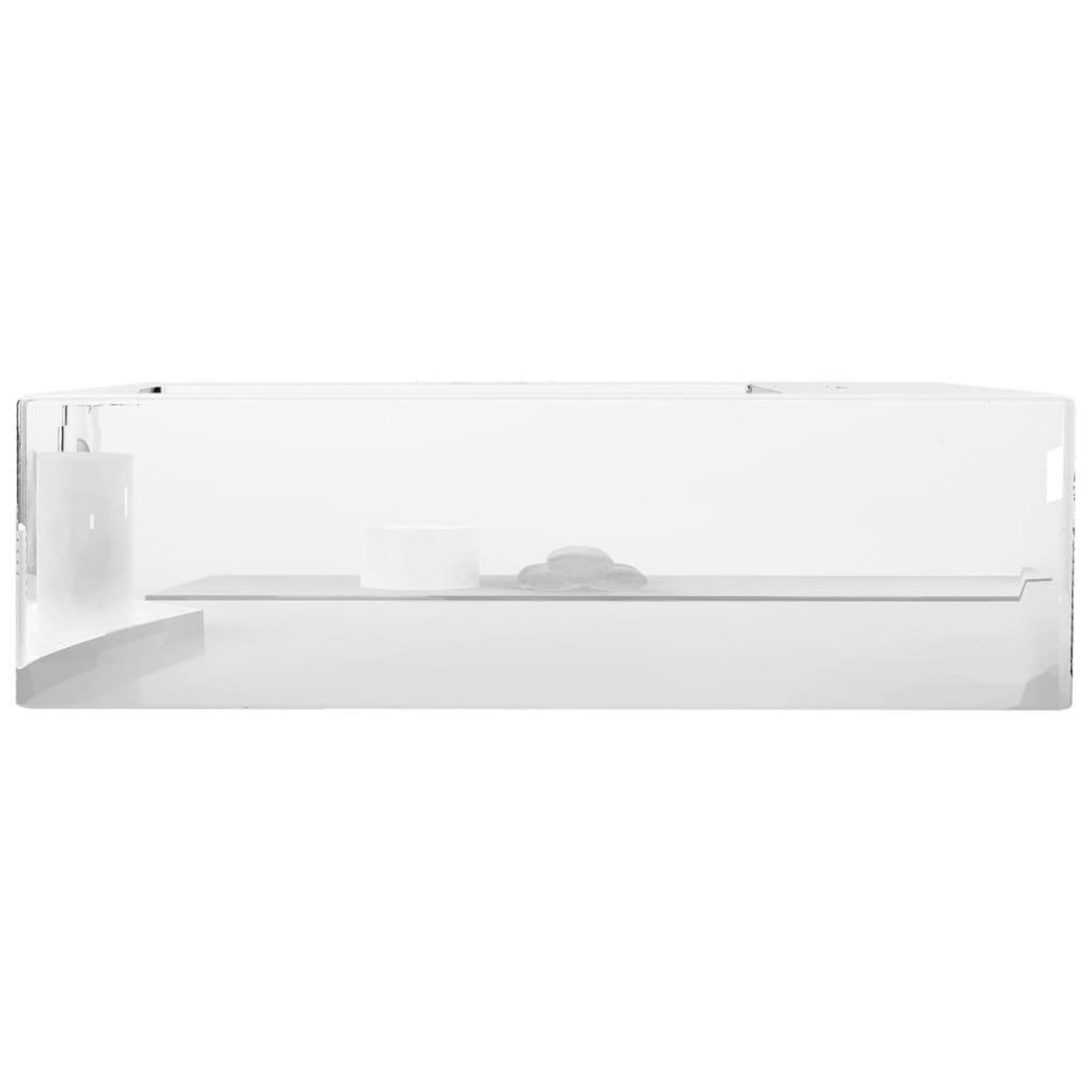 VIDAXL Lavabo avec trop-plein 49 x 25 x 15 cm Ceramique Argente