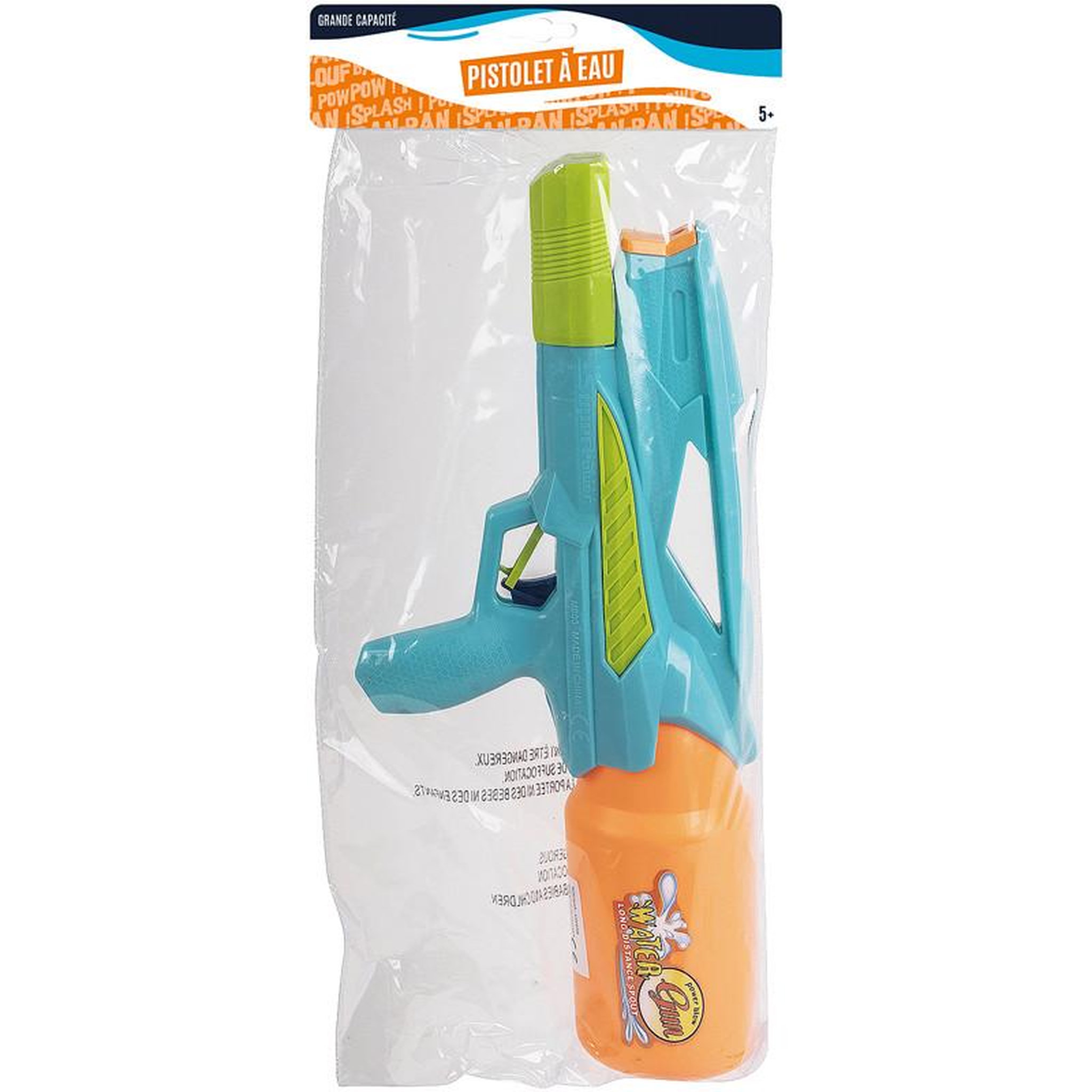 Voir la diapositive 3 : PIST POMPE 1JET 38CM ASSORTIMENT ZH089173