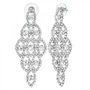 Voir la diapositive 1 : SC CRYSTAL Boucles d'oreilles SC Crystal ornées de Cristaux scintillants