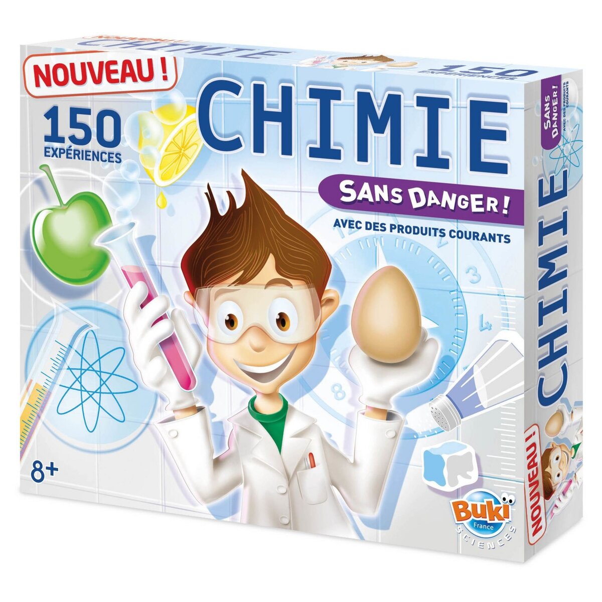 BUKI Chimie Chemistry - 150 expériences sans danger pas cher 