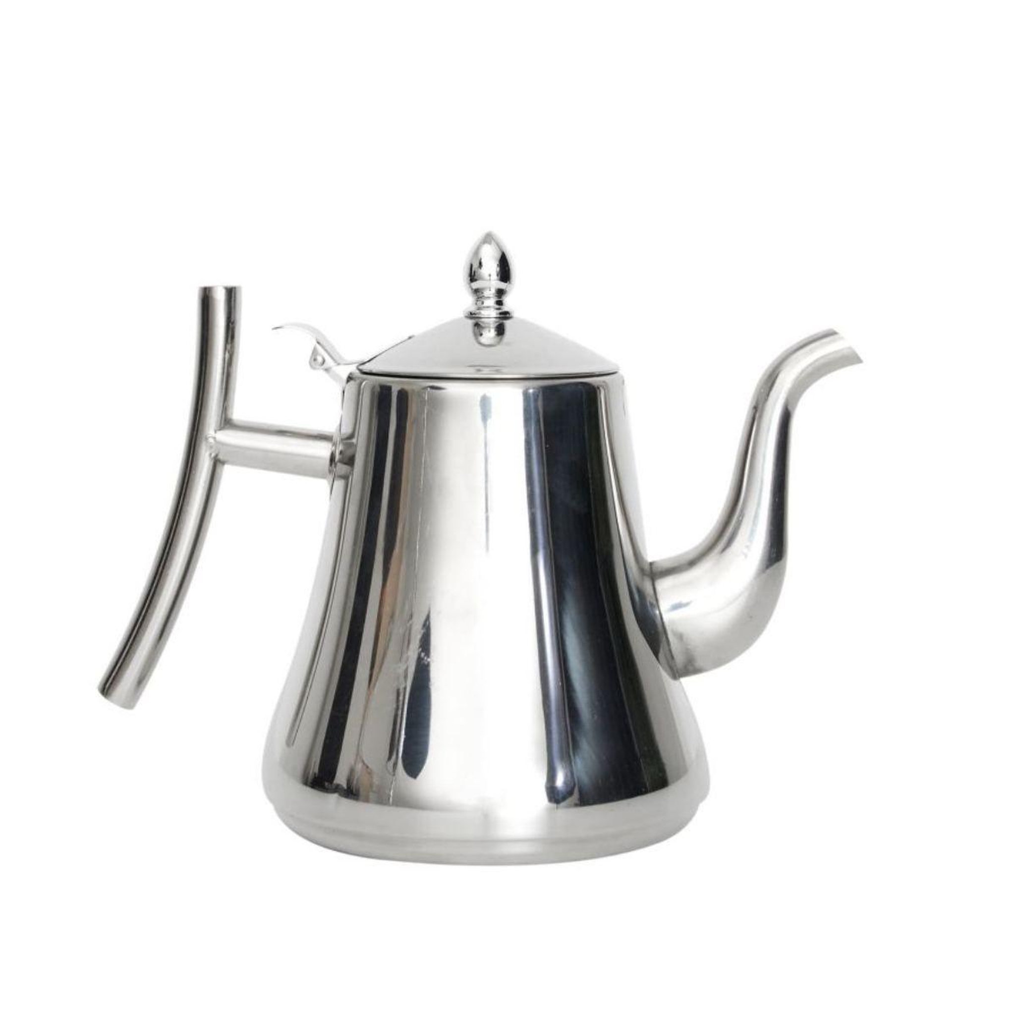 Voir la diapositive 1 : The Home Deco Factory Théière  Inox  125cl Argent
