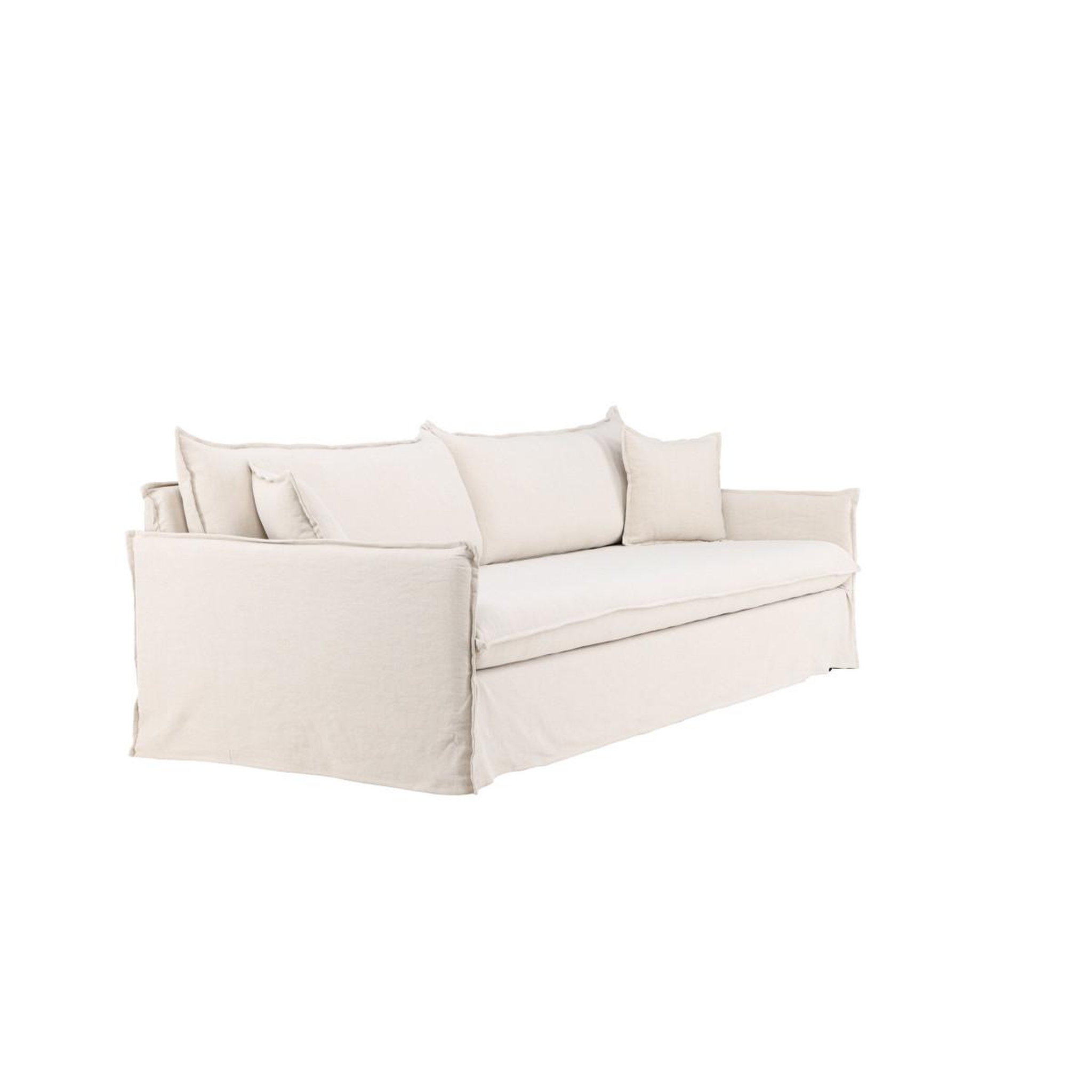 Voir la diapositive 2 : Paris Prix Canapé droit 4 places  nova  275cm beige