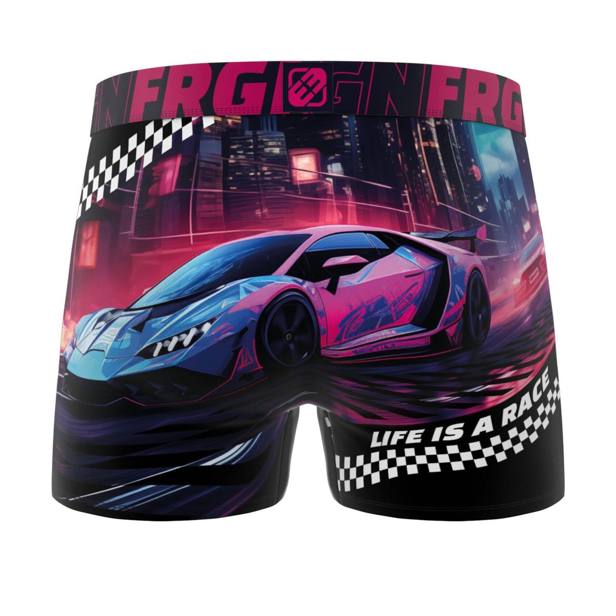 FREEGUN Lot de 3 boxers homme Cars Racing