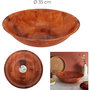 Voir la diapositive 4 : The Home Deco Factory Saladier creux couscous 35cm Gasaa
