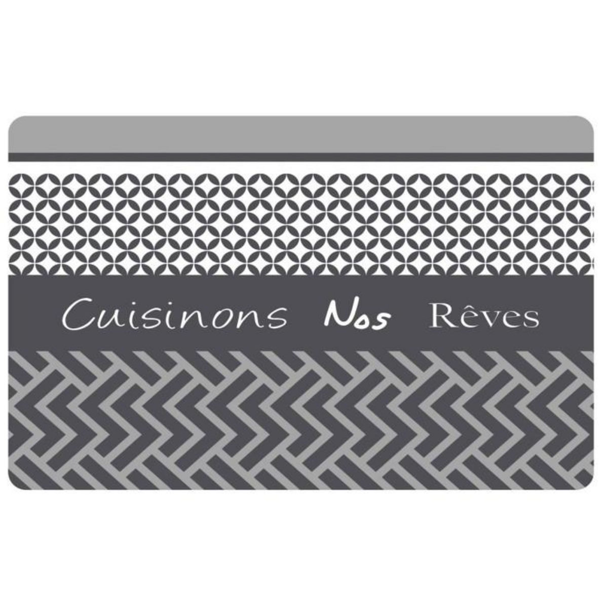 Paris Prix Set de Table  Cuisinons  28x44cm Gris