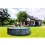 Voir la diapositive 2 : INTEX Piscine tubulaire ronde - 457x122cm - METAL FRAME