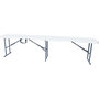 Voir la diapositive 1 : Habitat et Jardin Banc pliant  Foldy  - 183 x 28 x 43 cm - Blanc
