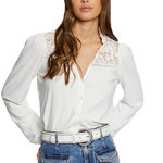 MORGAN Chemise he Femme Morgan TDRINK. Coloris disponibles : Blanc