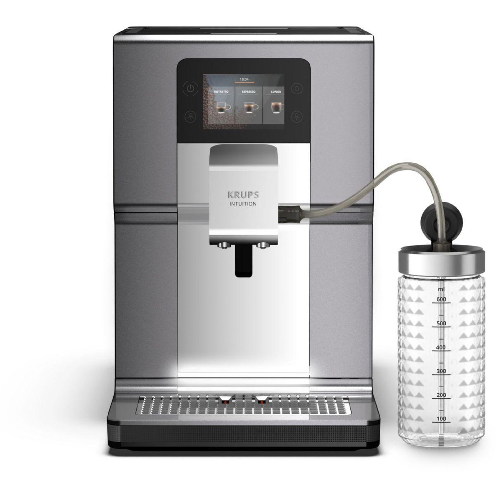 Voir la diapositive 4 : KRUPS Expresso Broyeur intuition preference+ YY4491FD