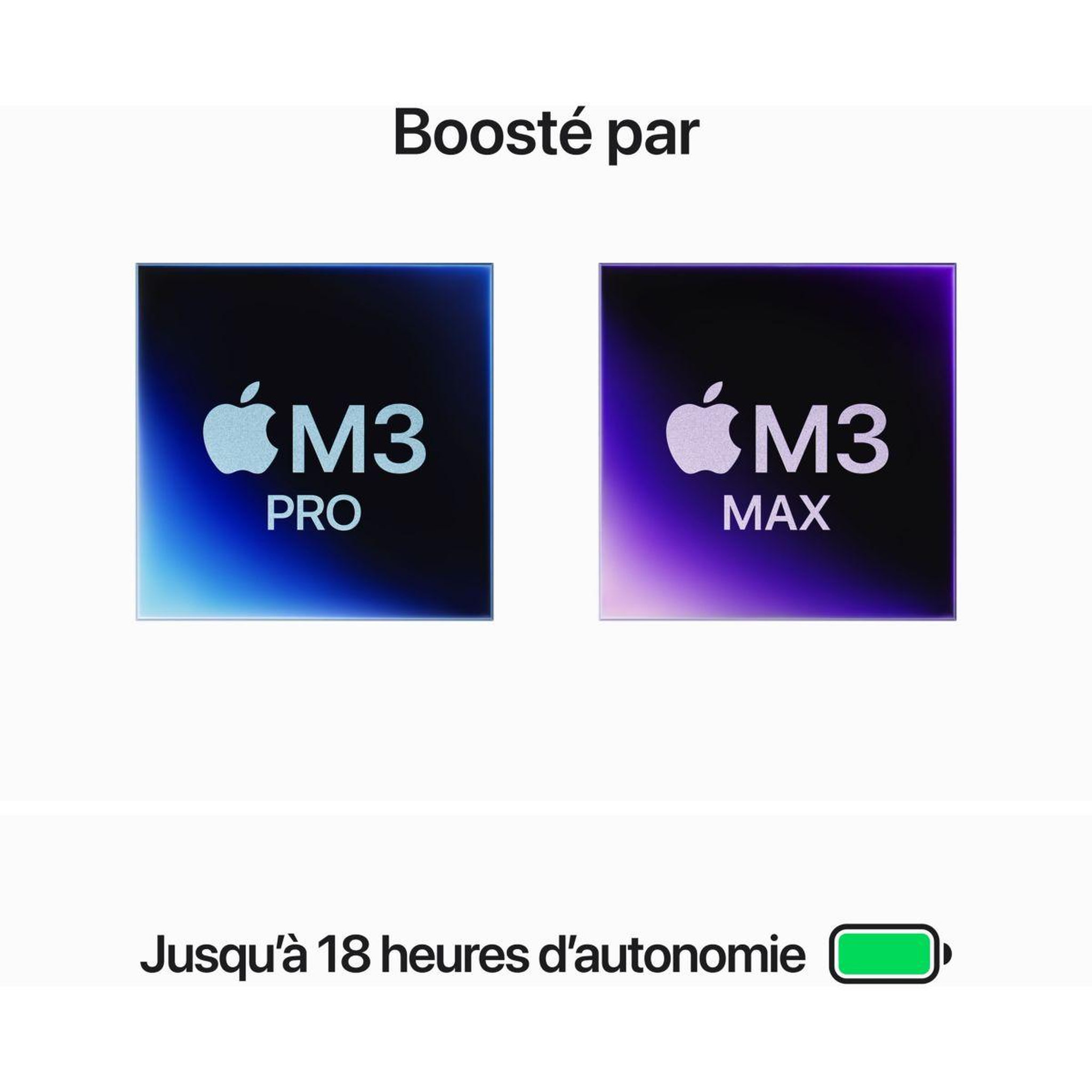 Voir la diapositive 4 : APPLE Ordinateur Apple Pro 14' M3 Max 36Go RAM 1To SSD Noir