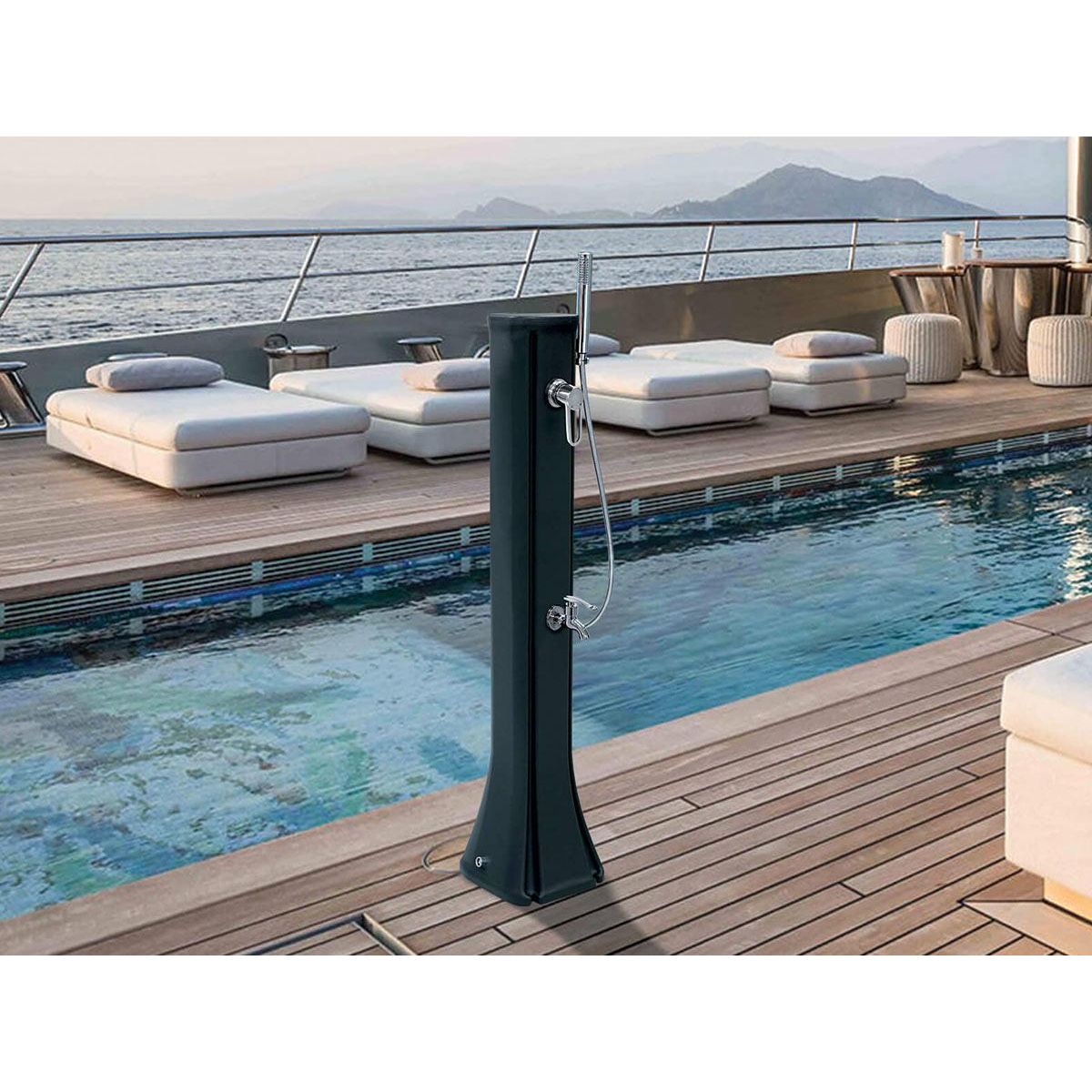 Formidra Douche solaire 23 L Happy Go Anthracite - Formidra