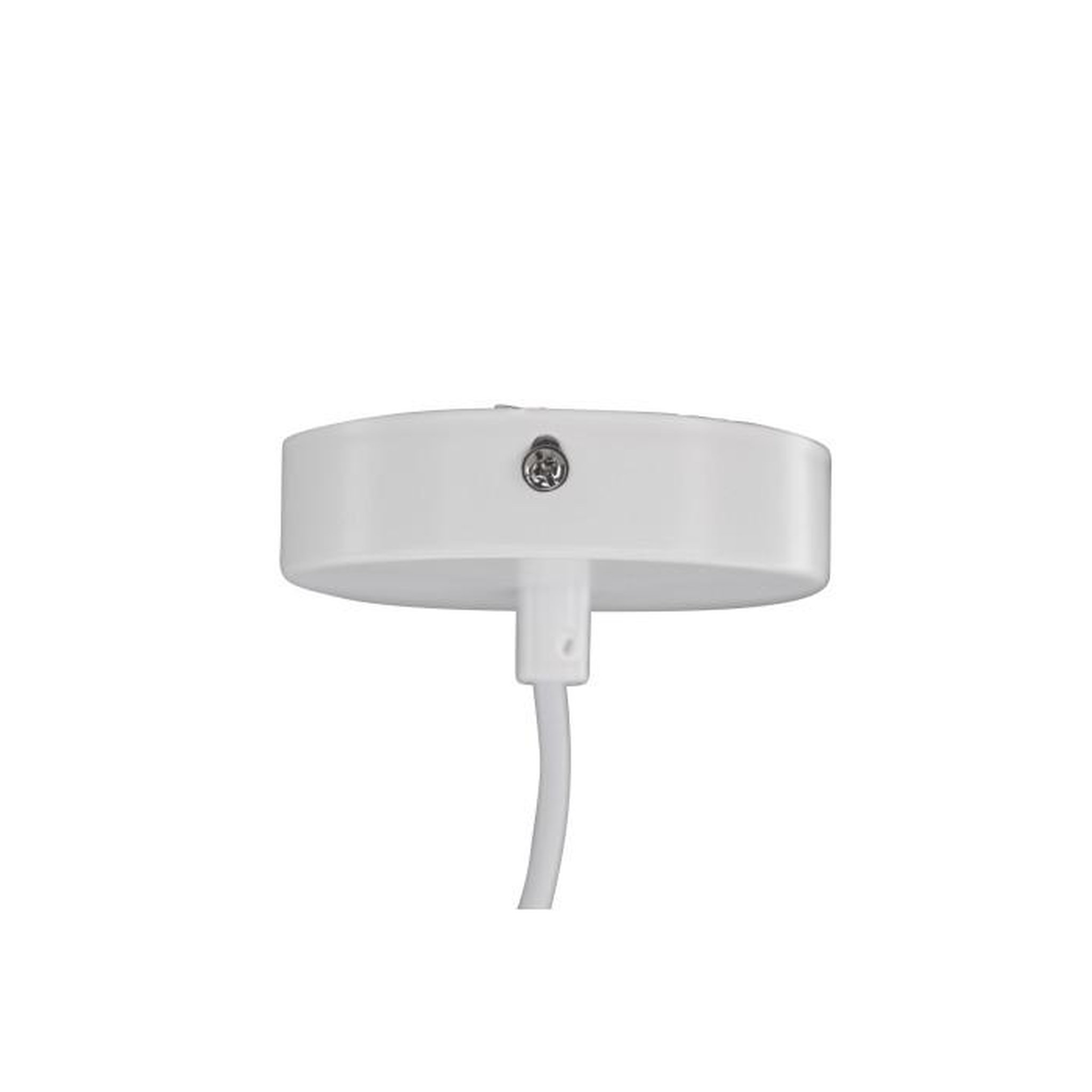Voir la diapositive 3 : Paris Prix Lampe Suspension en plume  Nicola  45cm Blanc