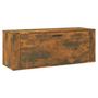 Voir la diapositive 2 : VIDAXL Armoire a chaussures murale Chene fume 100x35x38 cm